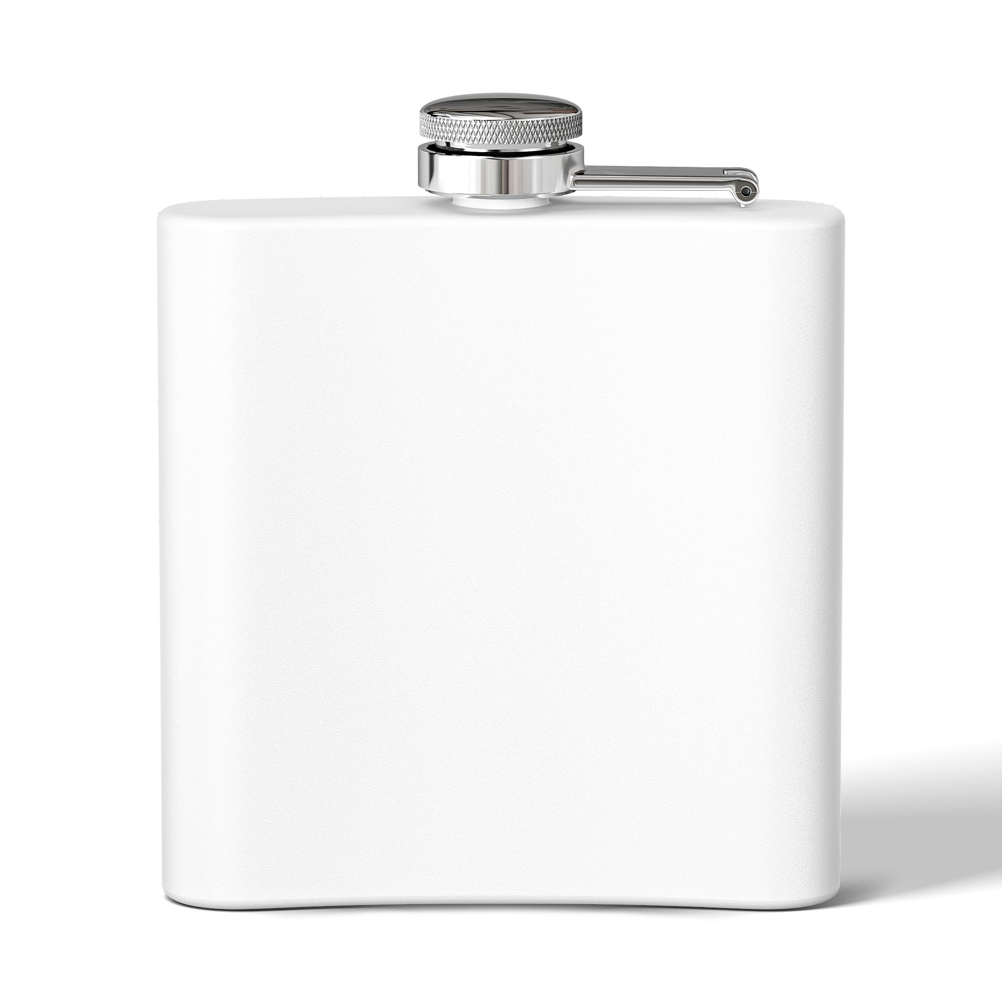 Coffee Flask - "Burundi Bean Coffee" 6oz Stainless Steel Hip Flask