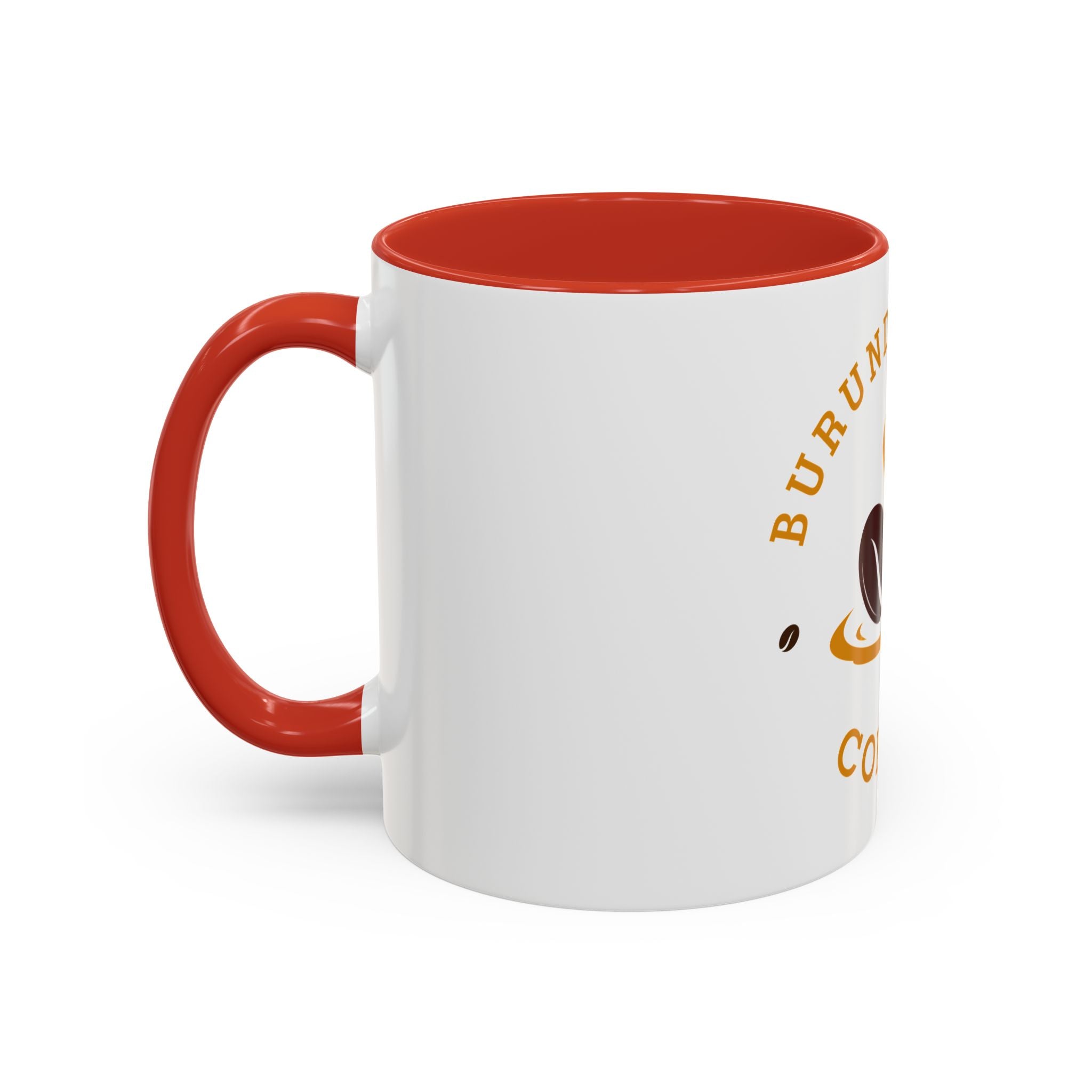 Burundi Bean Coffee Accent Mug — 11/15oz Ceramic Coffee Cup
