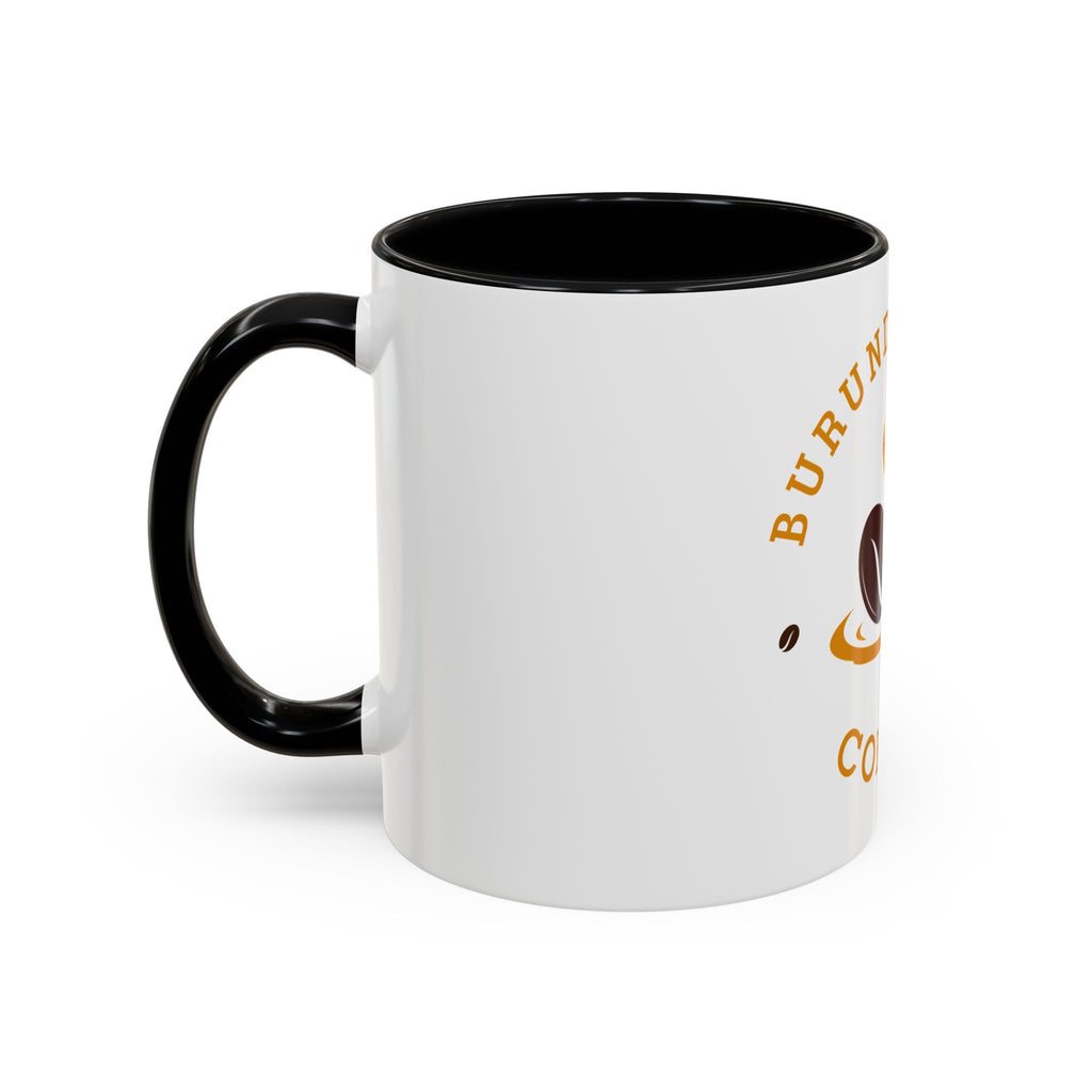 Burundi Bean Coffee Accent Mug — 11/15oz Ceramic Coffee Cup