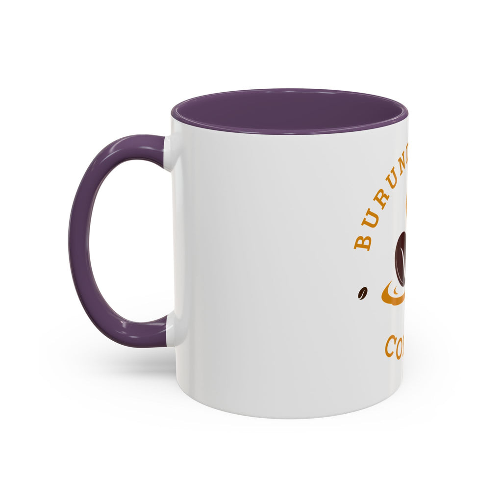 Burundi Bean Coffee Accent Mug — 11/15oz Ceramic Coffee Cup