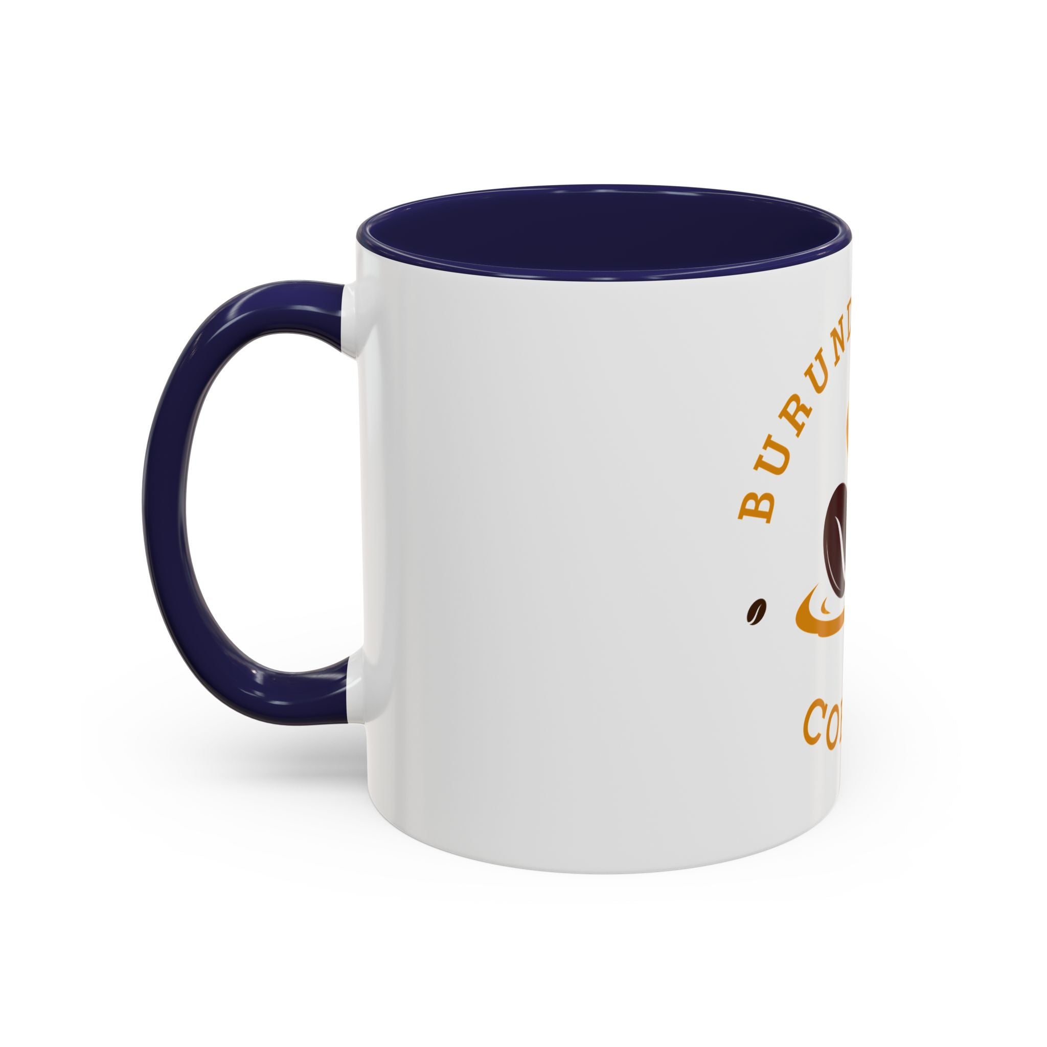 Burundi Bean Coffee Accent Mug — 11/15oz Ceramic Coffee Cup
