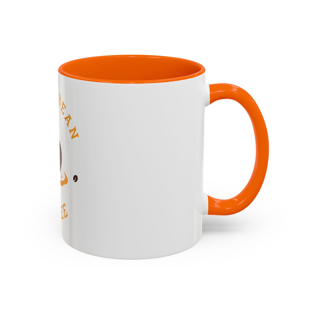 Burundi Bean Coffee Accent Mug — 11/15oz Ceramic Coffee Cup