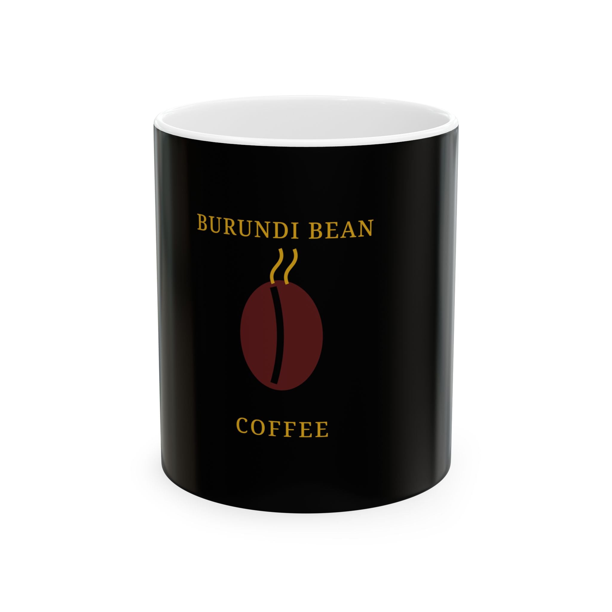 Burundi Bean Coffee Mug — Ceramic Coffee Cup (11oz & 15oz)