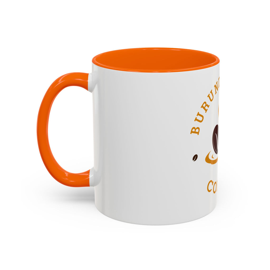 Burundi Bean Coffee Accent Mug — 11/15oz Ceramic Coffee Cup