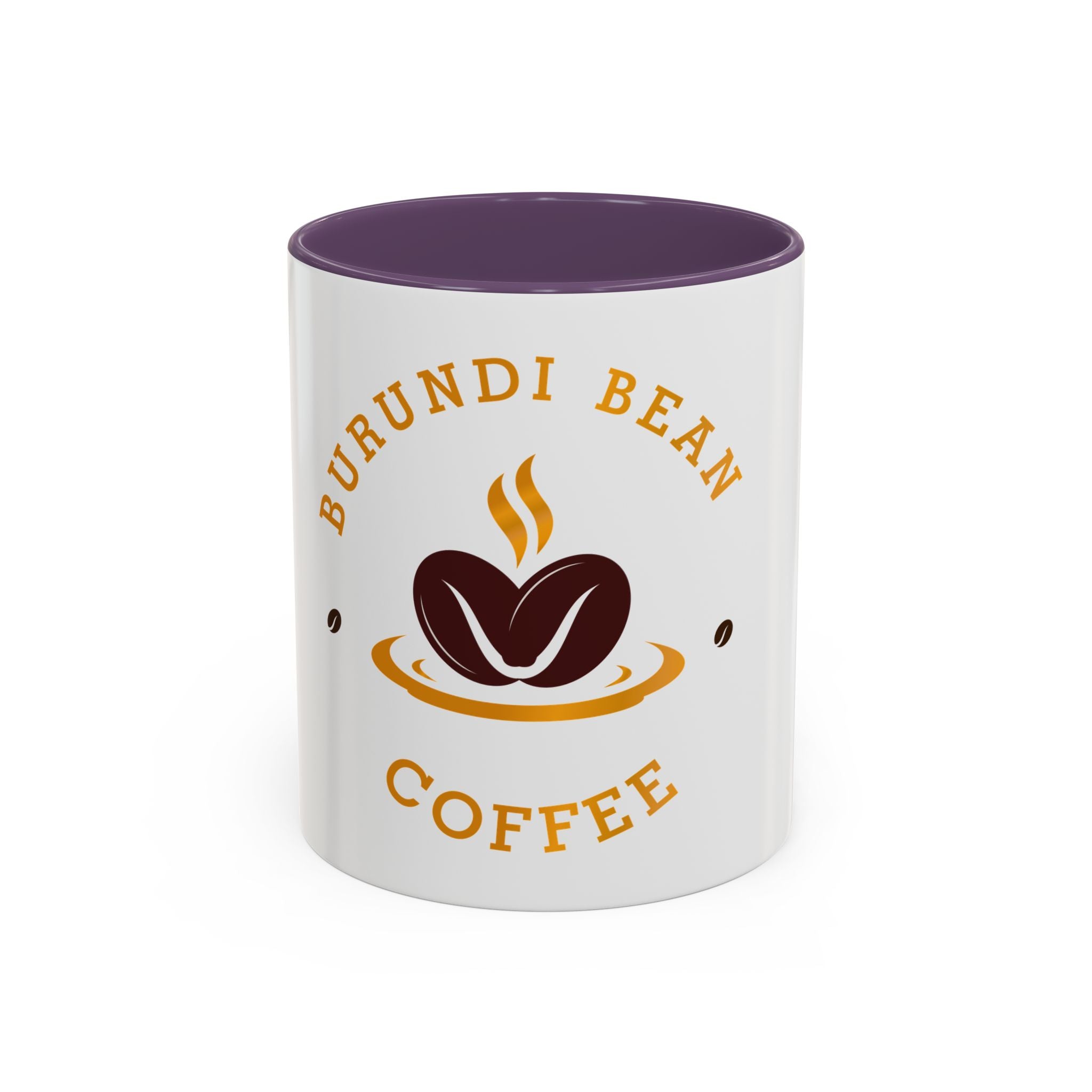 Burundi Bean Coffee Accent Mug — 11/15oz Ceramic Coffee Cup